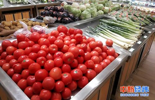 上周食用農產品價格漲幅回落，生產資料價格漲幅持平