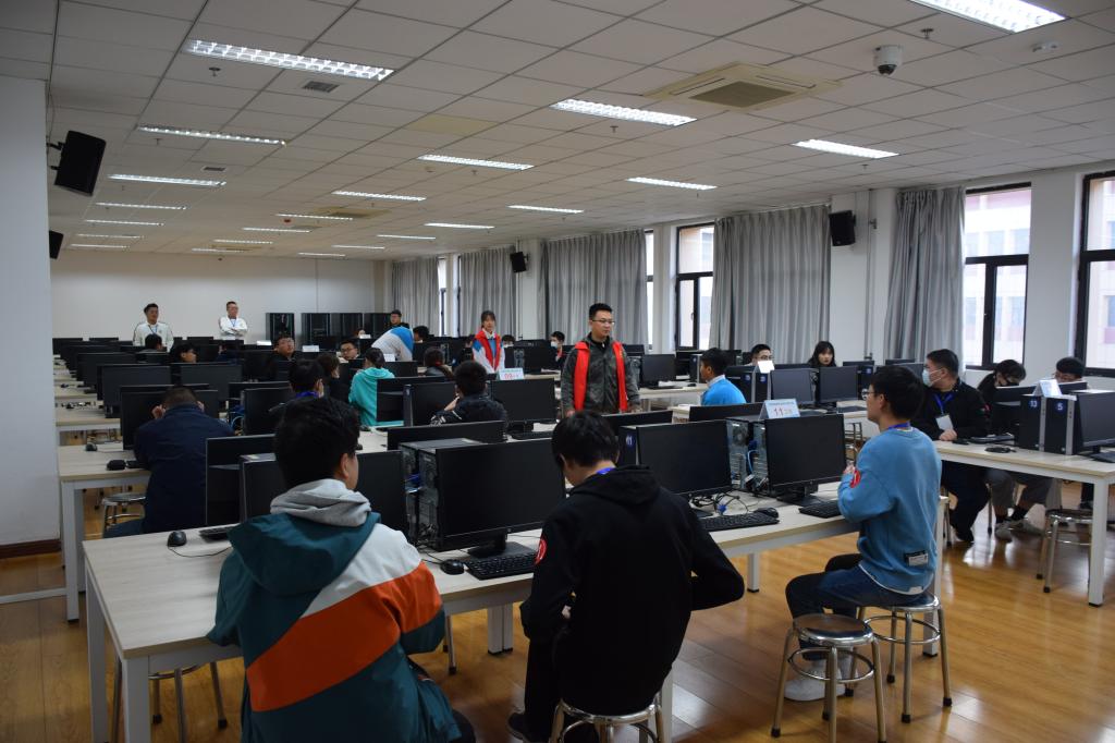 2020年陜西省高職技能大賽雙賽項在我院圓滿舉行，軟件技術開發專業展現風采